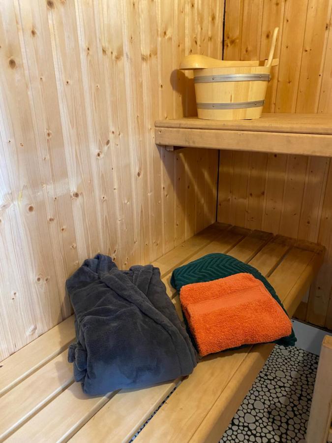 Gleis 2, Waggon Mit Ofen, Optional Mit Whirlpool Und Sauna Dahlem  Exterior photo